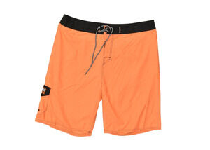 Affliction Men's Freedom Defender Board Shorts Black Orange Size 40 Polyester